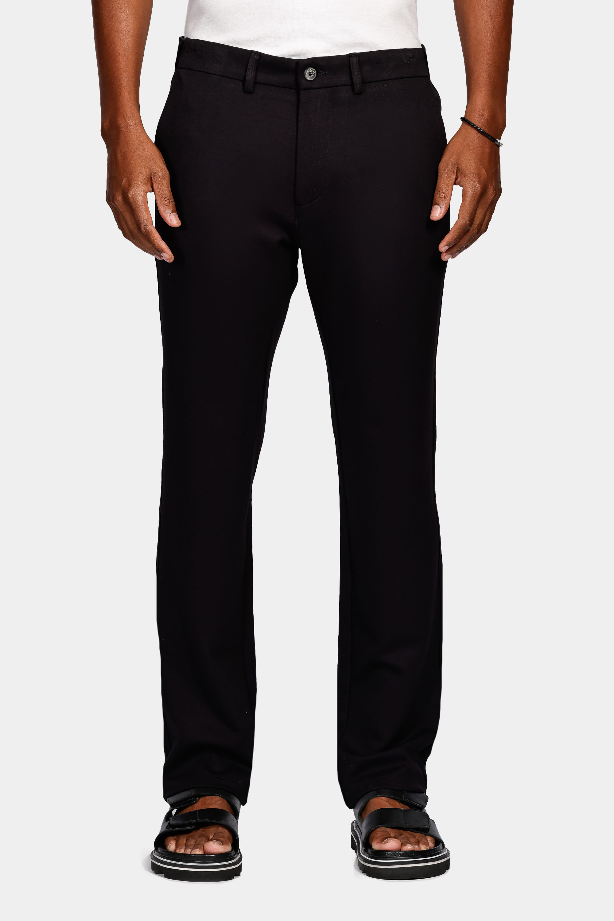 Calça Chino Skinny Comfort Moovex Preto
