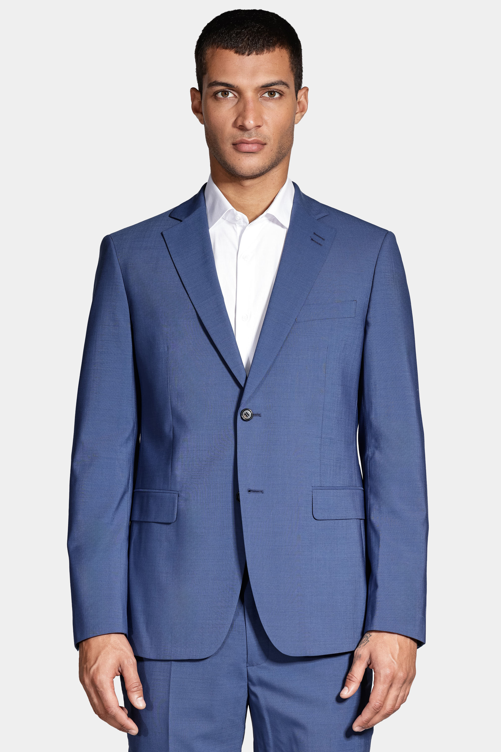 Costume Lanerossi (Costume Lã Regular) Azul