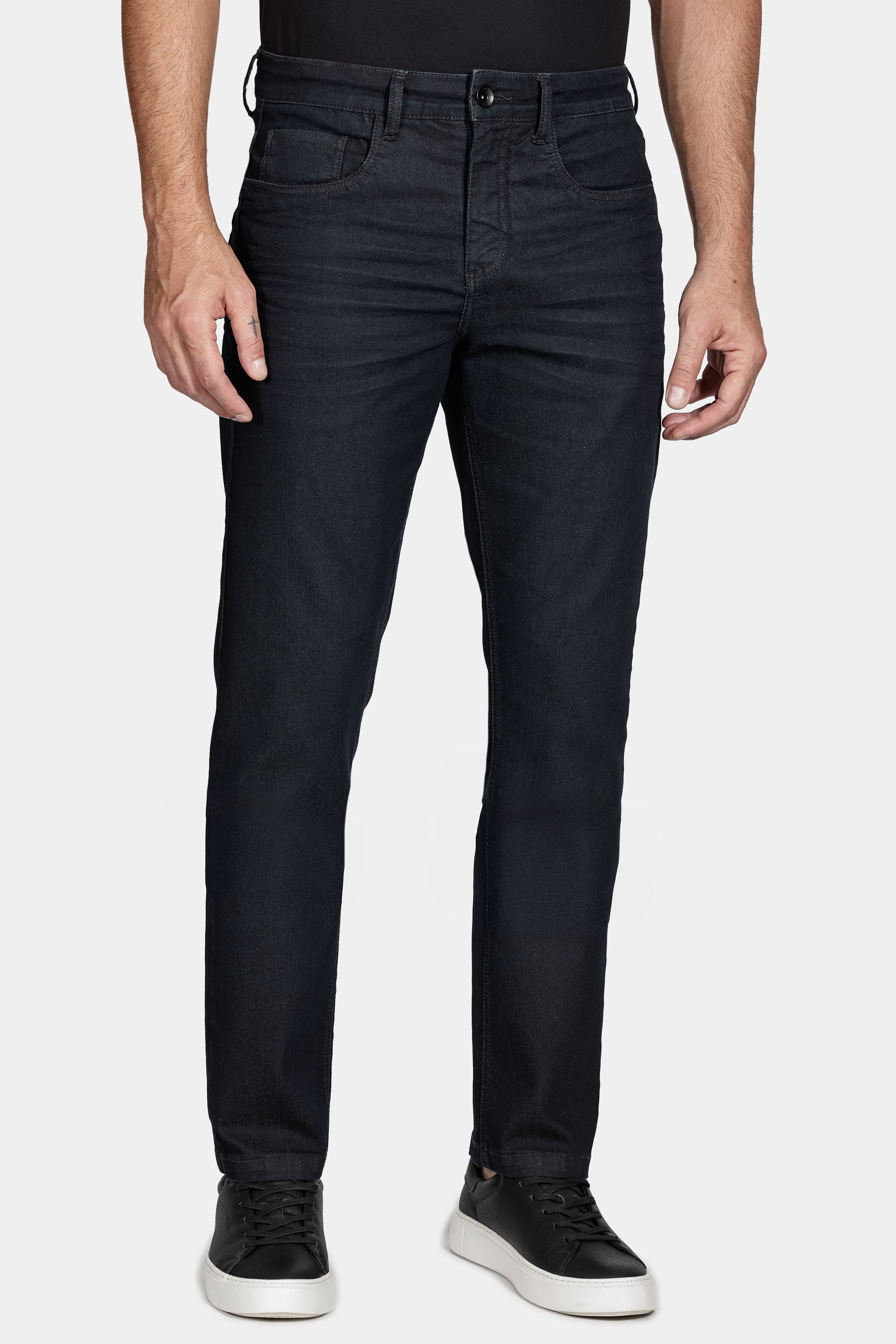 Calça Jeans Regular Azul Escuro