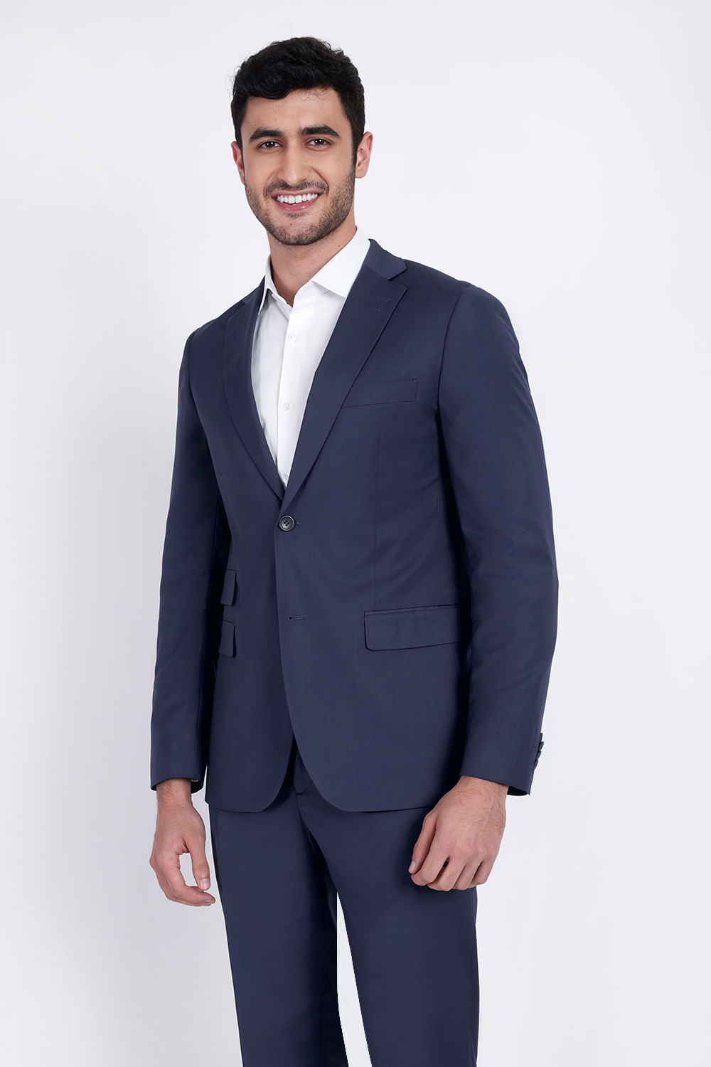 Costume Super Slim Poliviscose Marinho